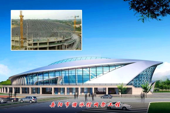 德州游泳池网架